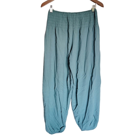 Harem Pants in Teal Size Medium / Large - Picture 3 of 6